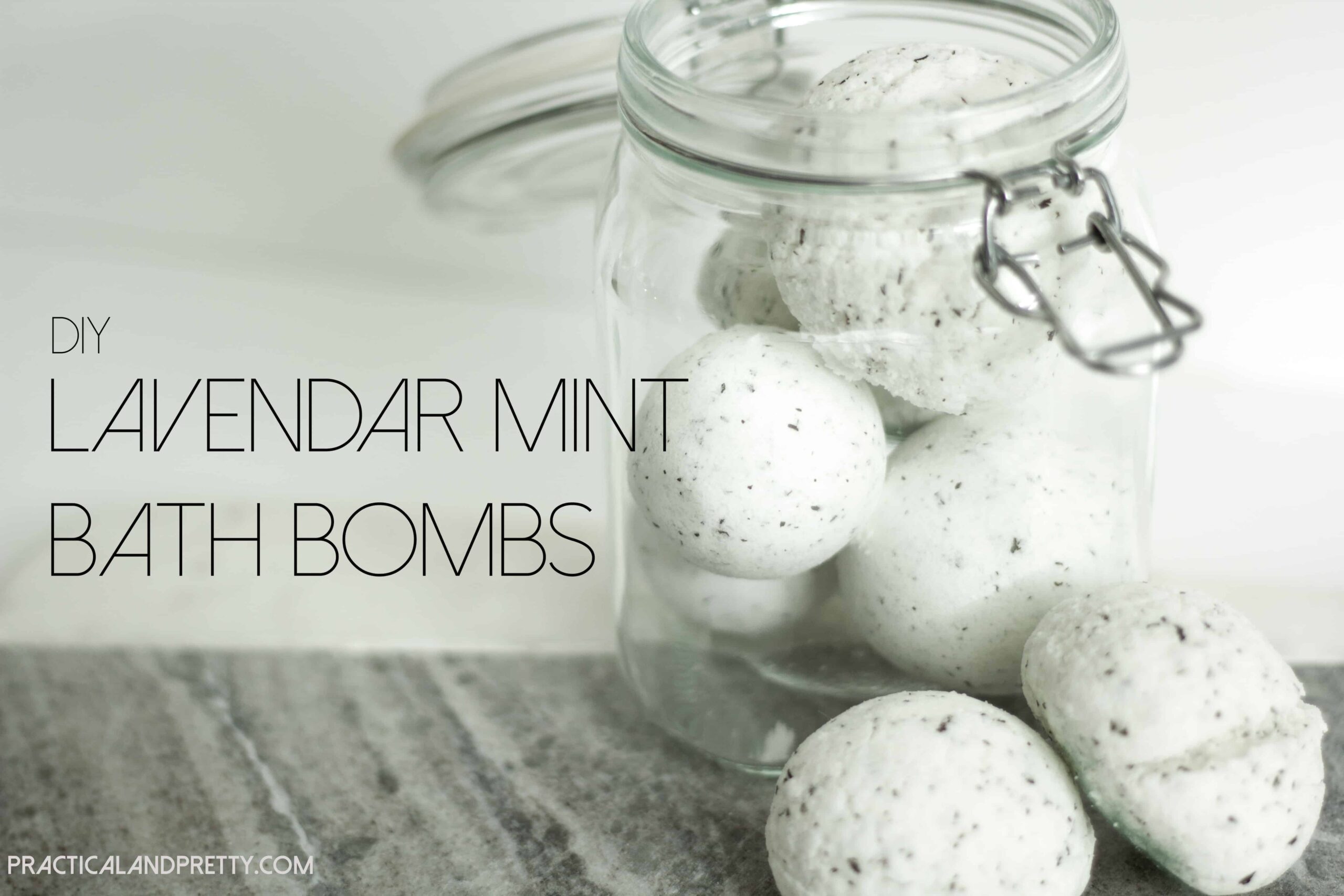 Lavender Mint Bath Bomb Recipe (from Someone Who Failed 5 Times)