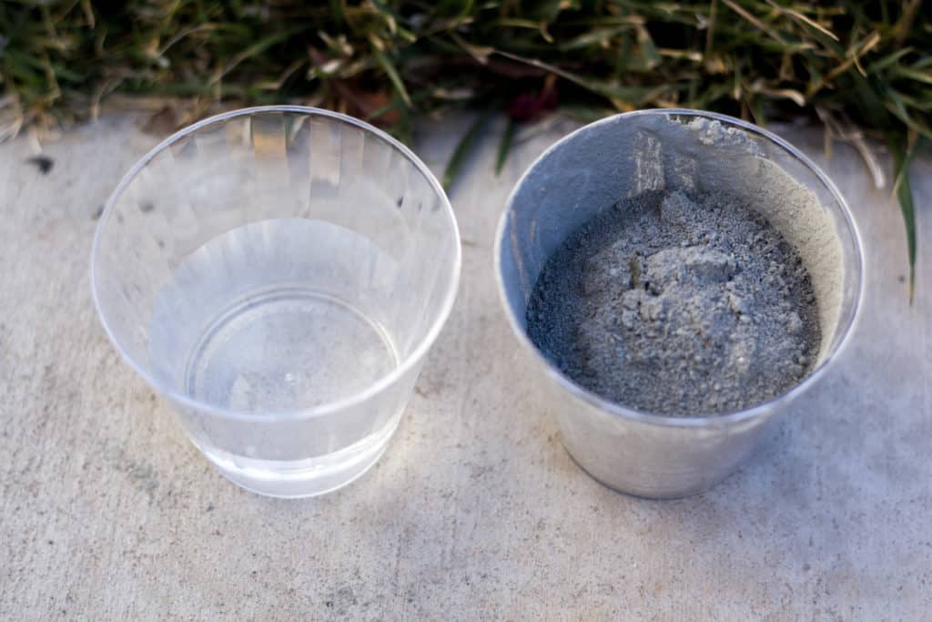 DIY cement coasters and instructions