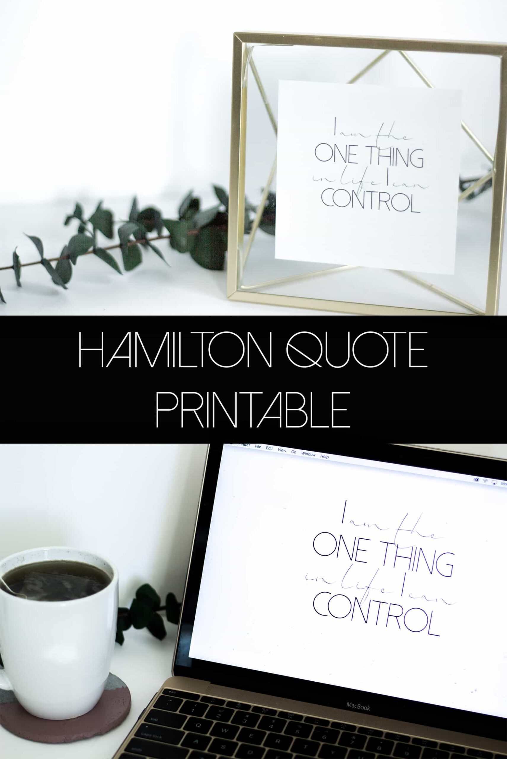 Free Printable Hamilton Quotes (and Desktop Wallpaper)