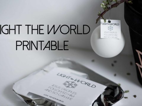 Light the World Free Printable