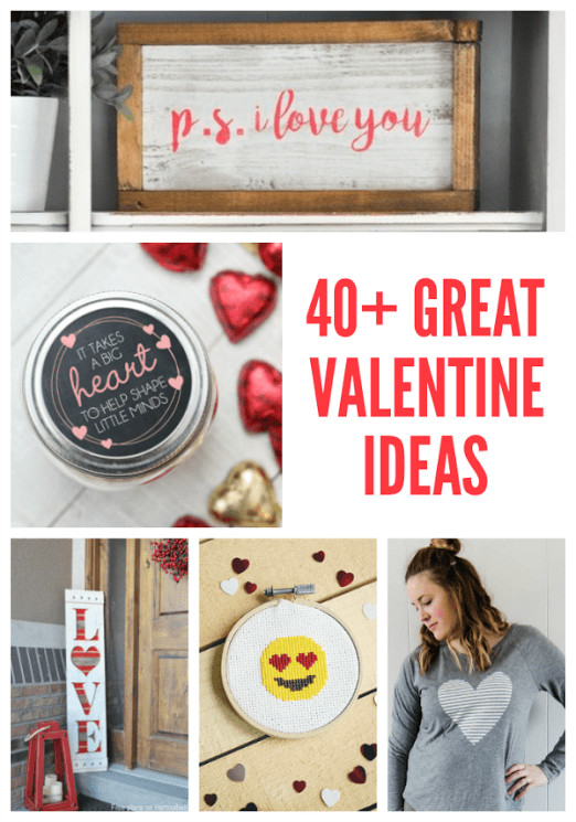 Over 40 ideas for Valentine's Day. Something for literally everyone you love!