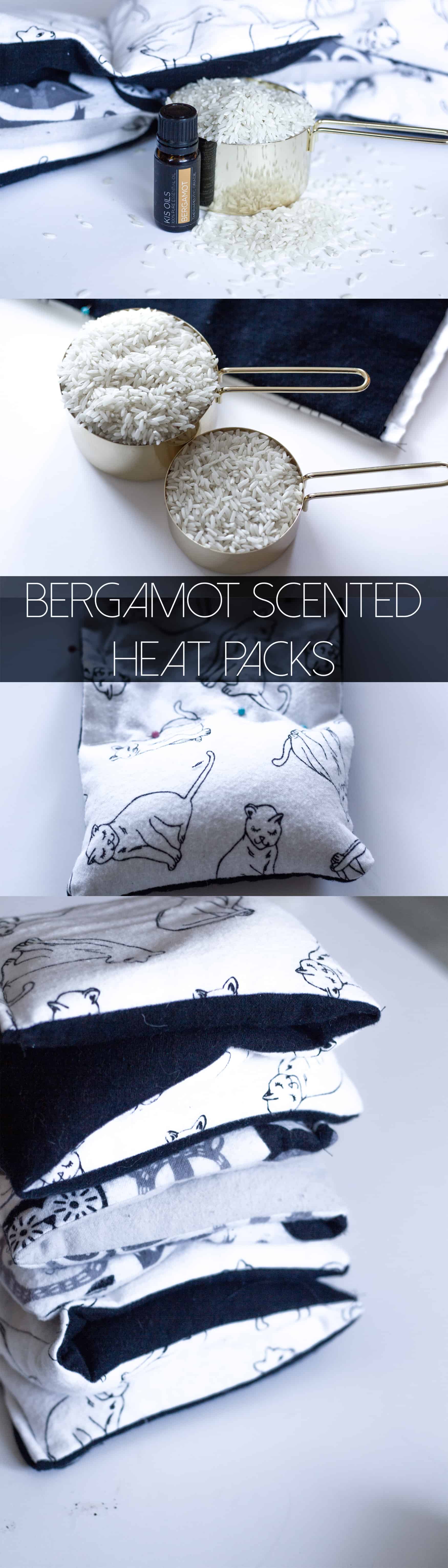 These scented heated rice packs are great to have around your house or give as gifts and are not difficult to make at all!
