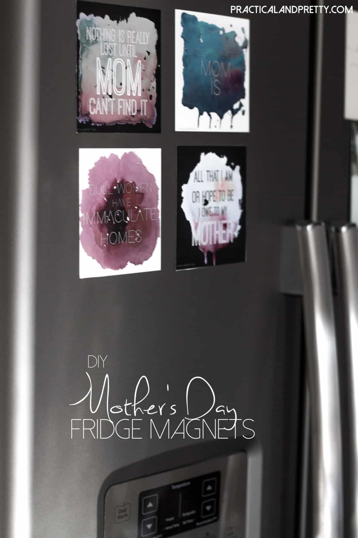 These DIY fridge magnets are the perfect little gift for any mother in your life.