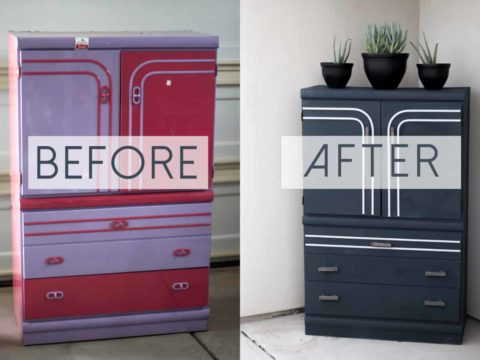 See how I made over this find from Deseret Industries to make it more modern and moody! I love the DI so much because I love these transformations