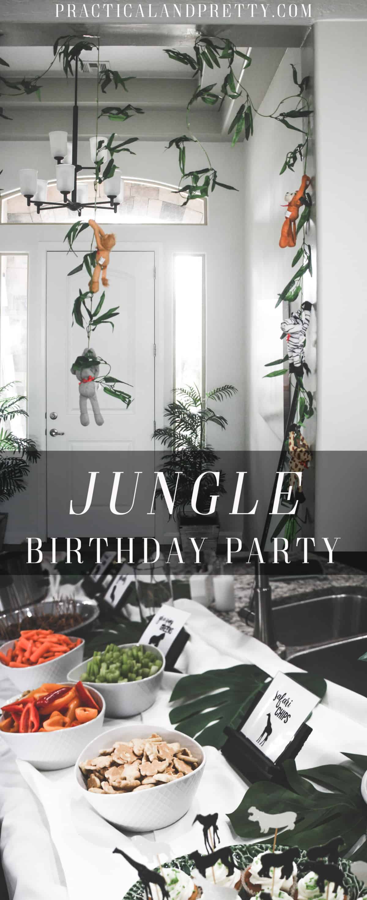 This jungle party looks so fun and was so simple to put together! Check out all the free printables included too!