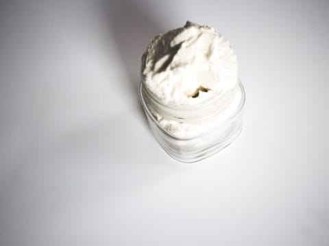 Handmade lotion is so simple and especially awesome in the winter months! Plus, it's only 2 ingredients.