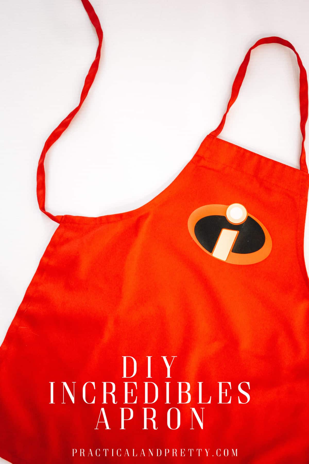 This apron is perfect for your Incredibles loving child! They made really fun party favors too and I walk you through step by step.