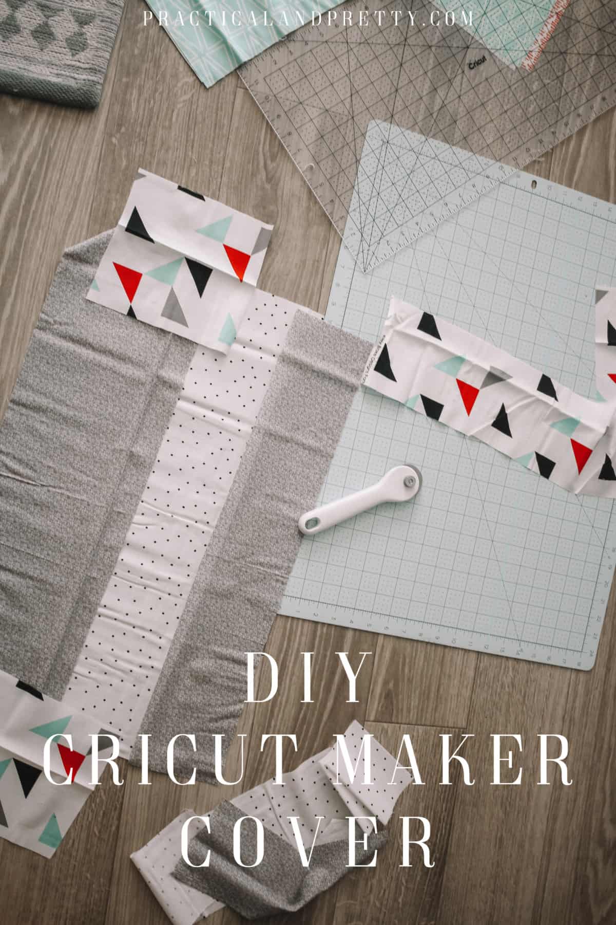 Make your own DIY dust cover for your Cricut Maker or any Explore machine! You won't need much fabric OR time!