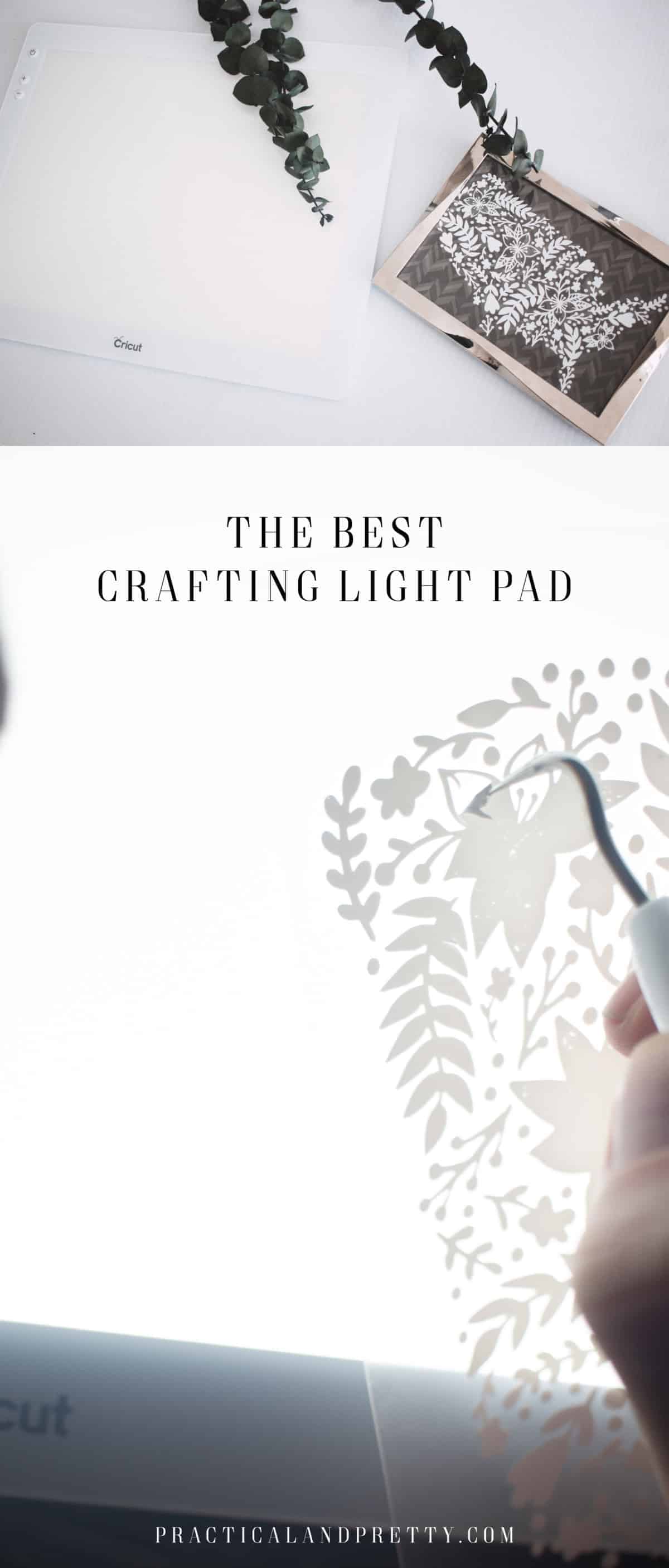 See how I use Cricut's BrightPad to make my crafting life a little brighter. See why this is the best crafting light pad on the market. 