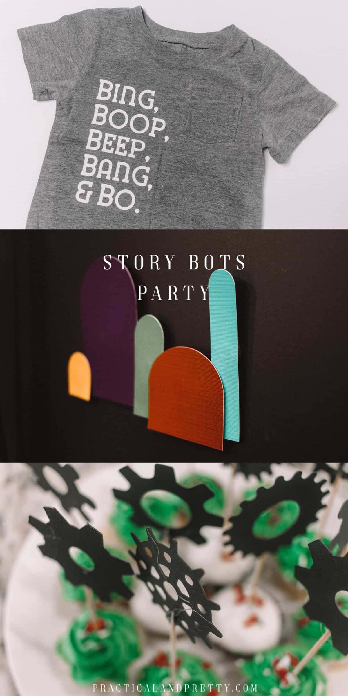 Put together a fun party for your StoryBots obsessed kid with all of these ideas. Everything from party hats to a shirt design!