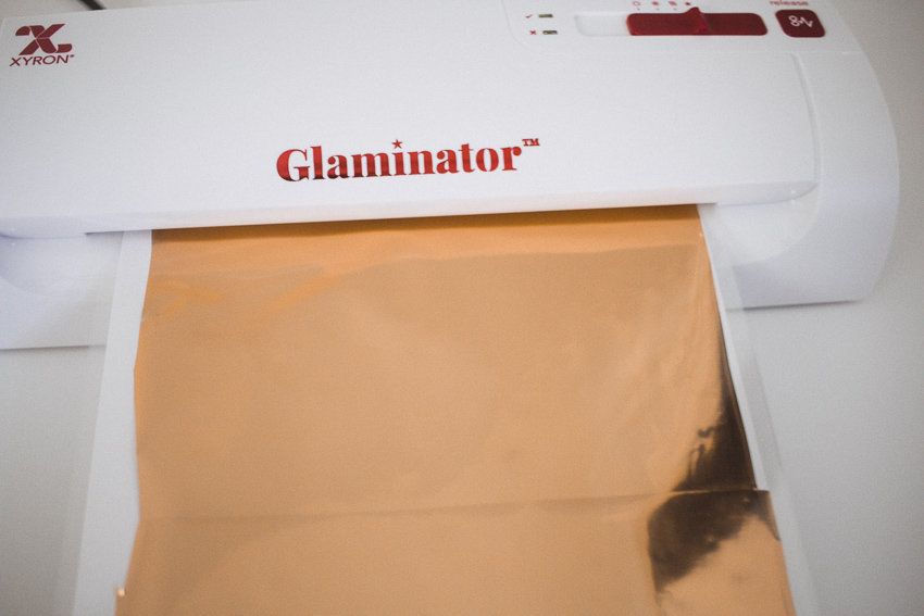 glaminator gold foil