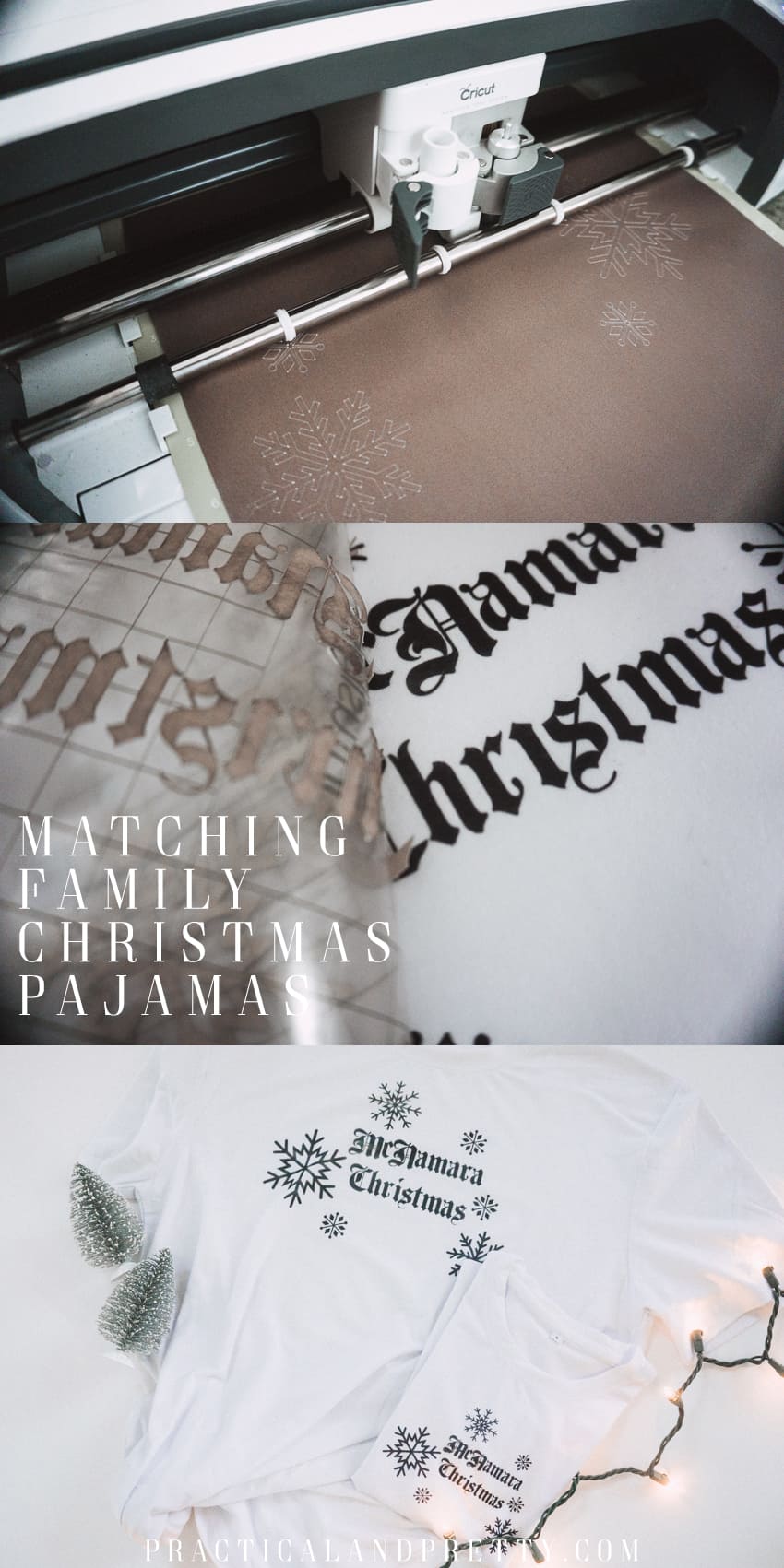 Make your matching family Christmas pajamas as unique as you with infusible ink and the Cricut. Never used infusible ink before? I walk you through it!
