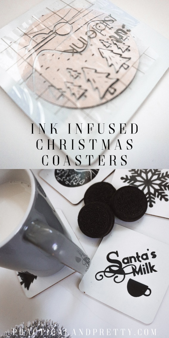 Check out this simple yet professional looking Christmas coaster tutorial. Use my designs or create your own and use Infusible Ink for the best results. 