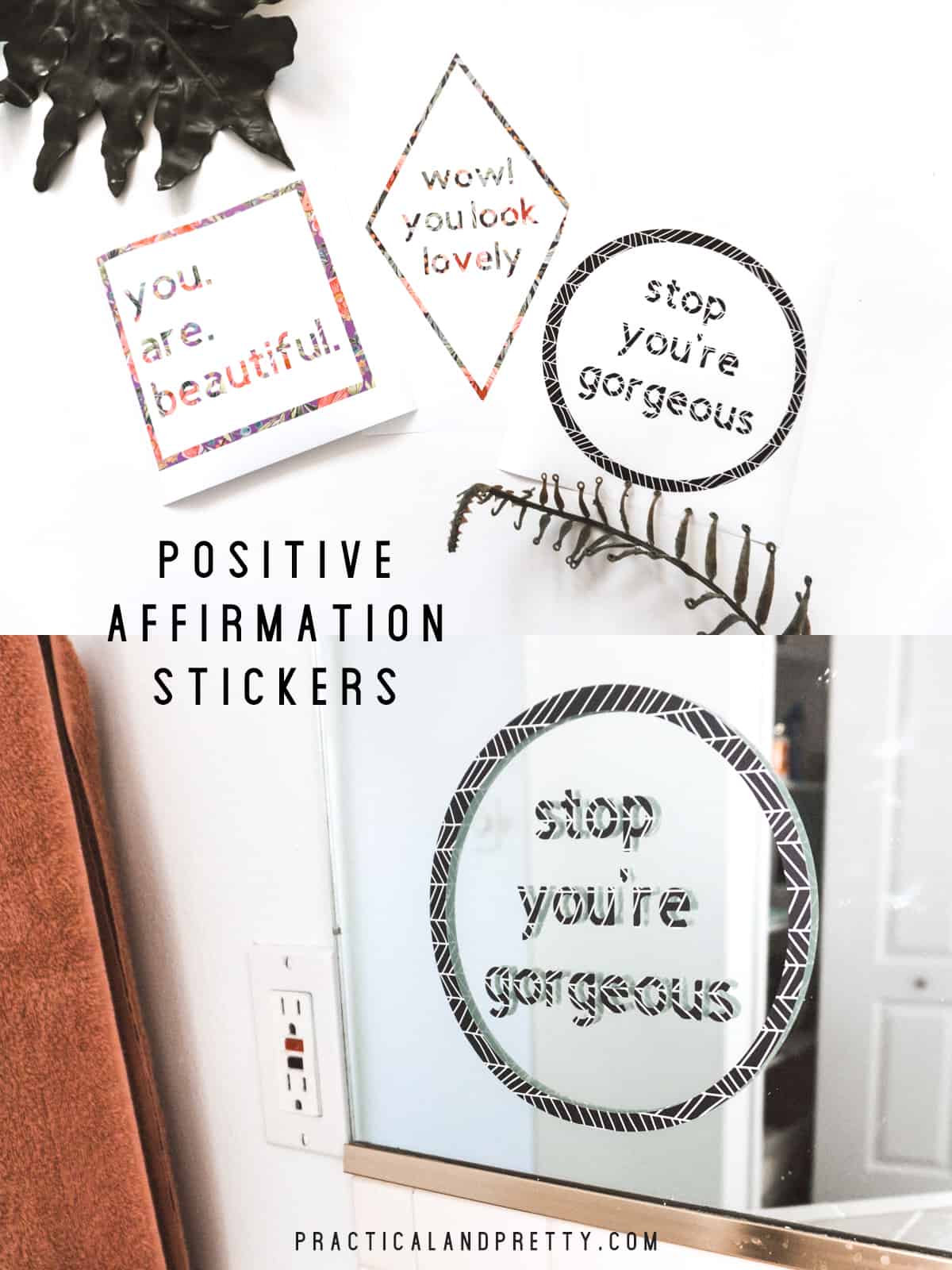 This post has three cut files to share some positive affirmations for women on your car or maybe a mirror to spread some love!