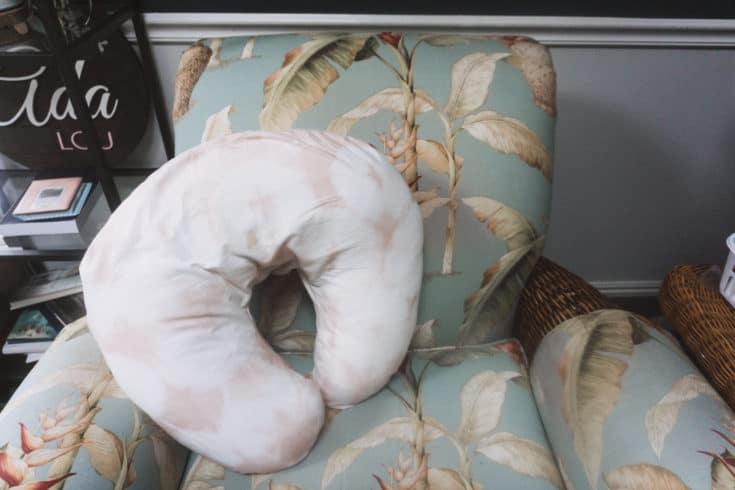 Make yourself a custom Boppy pillow cover with this tutorial. This is a beginner sewing project that will only take you about 30 minutes.