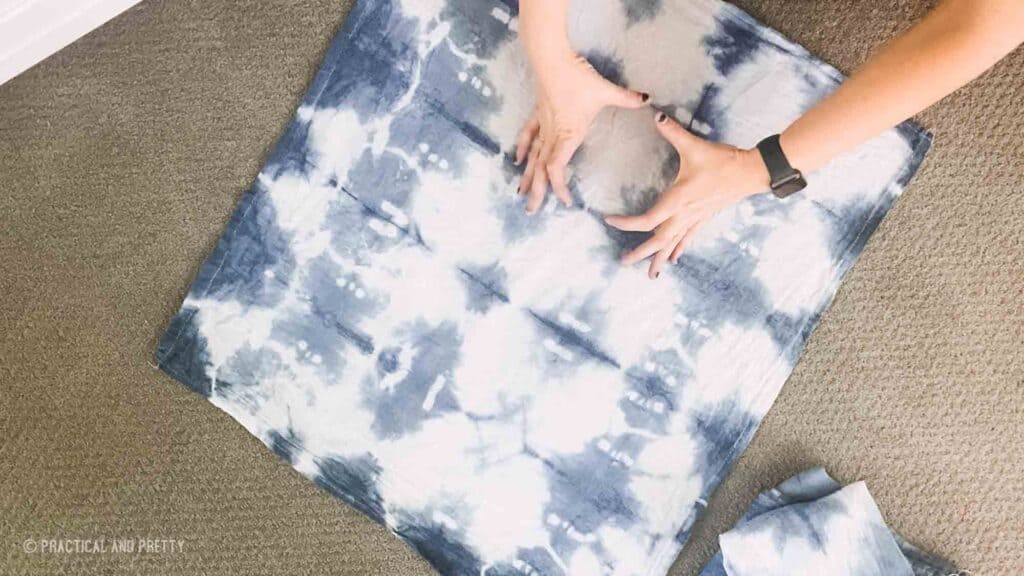 shibori folding