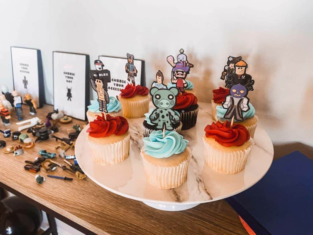 roblox cupcake toppers
