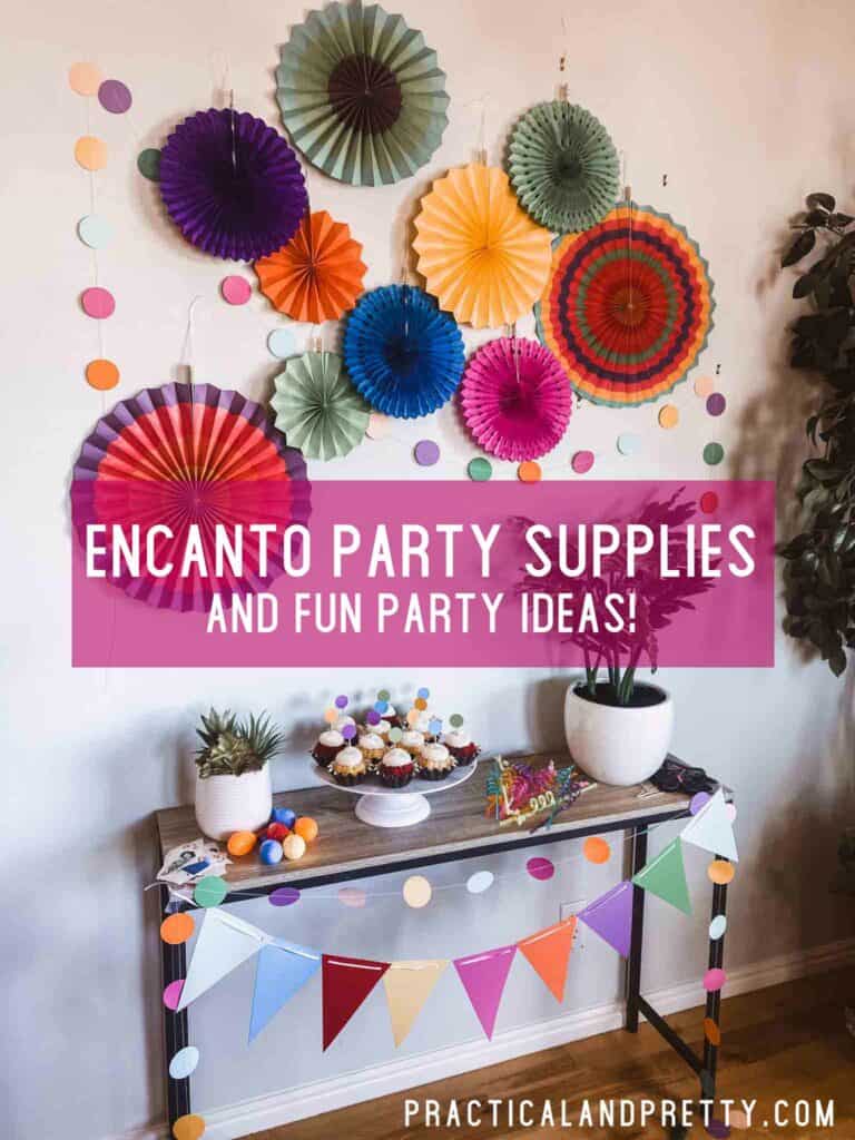 You will find lots of Encanto party supplies and even some fun ideas for your next Encanto party! Who doesn't love Encanto after all?