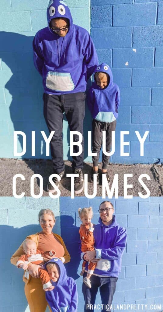 This is a perfect family costume! It was relatively simple to create and isn't a costume that would look weird after Halloween!