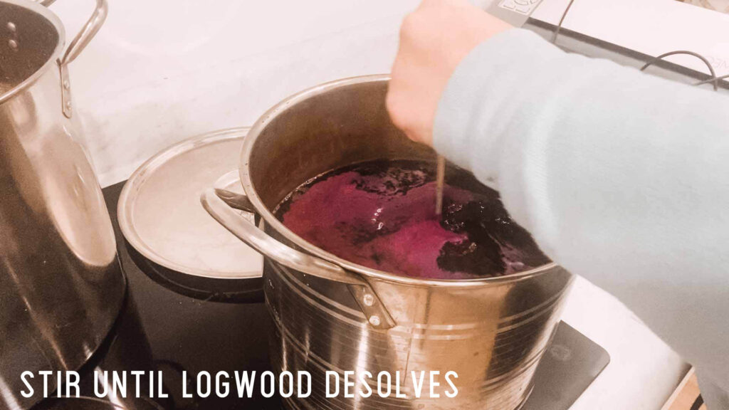 logwood dye vat
