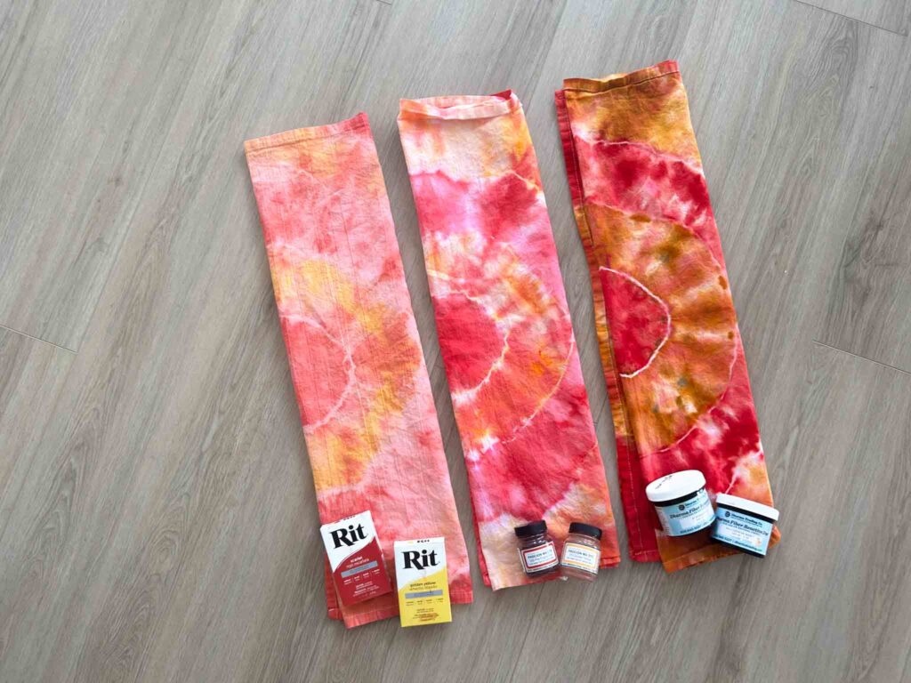 tie dye brands compared to each other