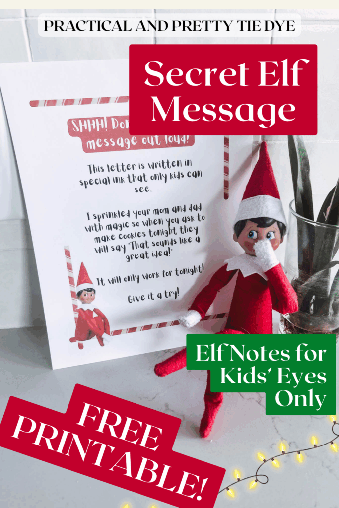 Surprise your kids with a secret elf message just for their eyes! This free printable elf letter adds a little holiday magic and is so easy to set up. Grab your free download and make your elf’s visit unforgettable! 🎁✨