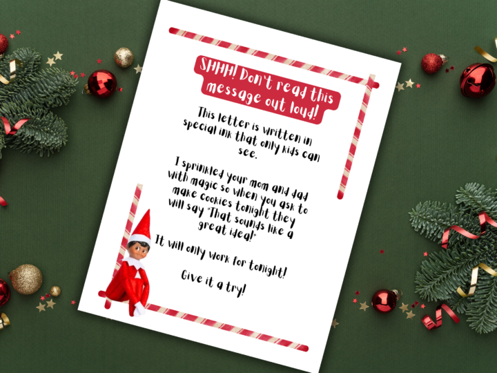 secret-elf-message-free-printable-for-kid-s-eyes-only-practical-pretty for Elf On The Shelf Arrival Ideas Free Printable Secret Elf Message Free Printable For Kid's Eyes Only - PRACTICAL & PRETTY for Elf On The Shelf Arrival Ideas Free Printable