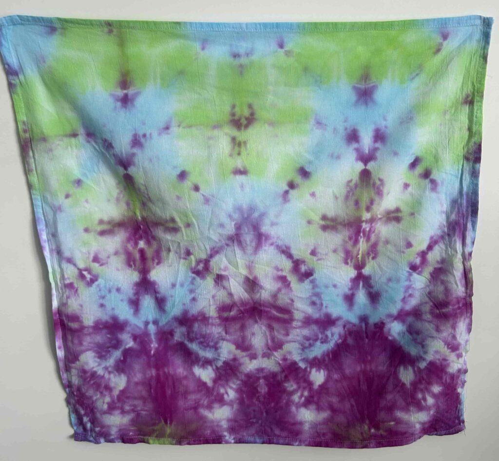 SHIBORI STYLE TIE DYE USING TULIP TIE DYE KIT