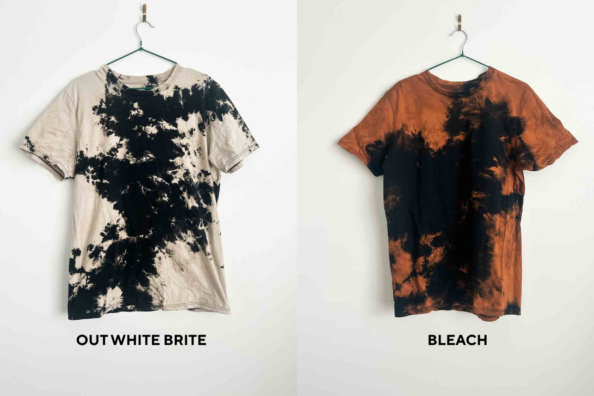 White Brite vs Bleach: What’s Better for Reverse Tie Dye (or Bright Whites)?
